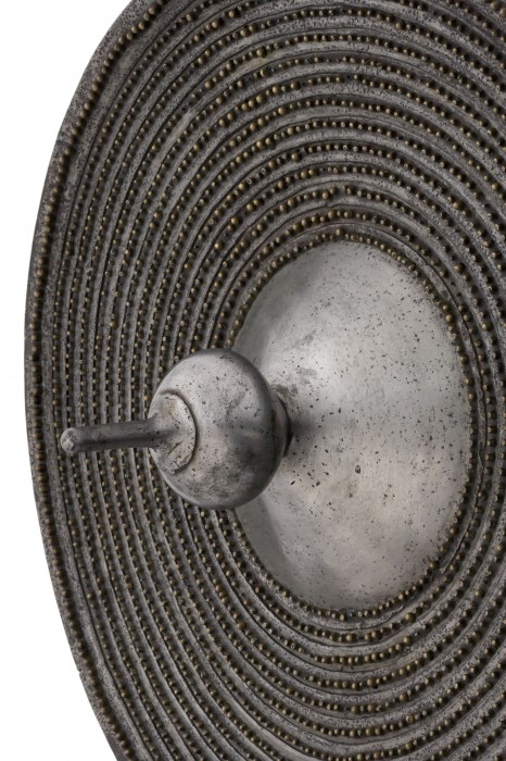 A buckler (round shield)